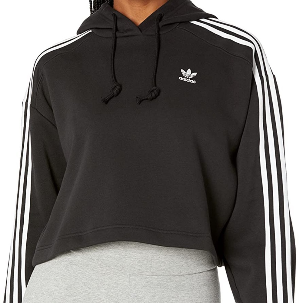Adidas originals cropped hoodie